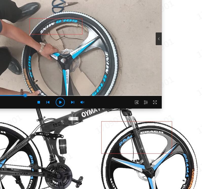 26in Folding Mountain Bike Shimanos 21 Speed Bicycle Full Suspension MTB Bikes