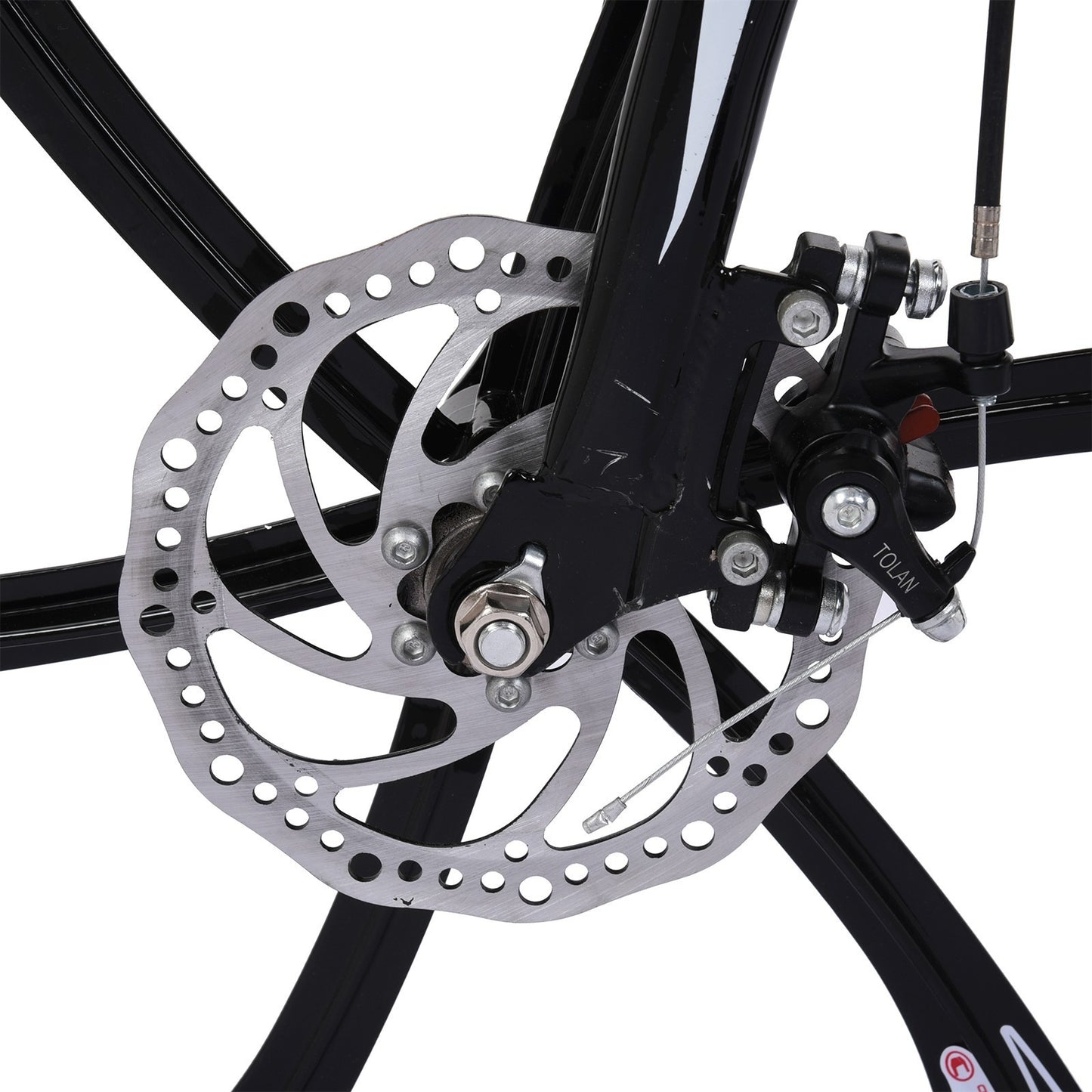 Commuters Full Suspension Road Bike 21 Speed Disc Brakes, 700c