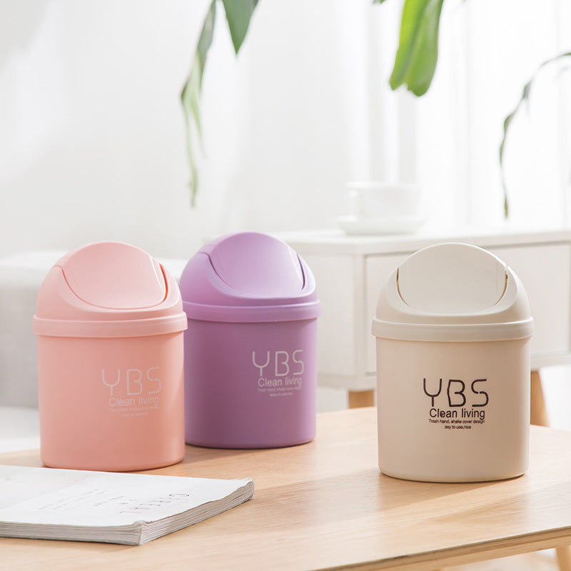 Mini desktop trash can home /kitchen/ desk / living room debris storage cleaning bucket
