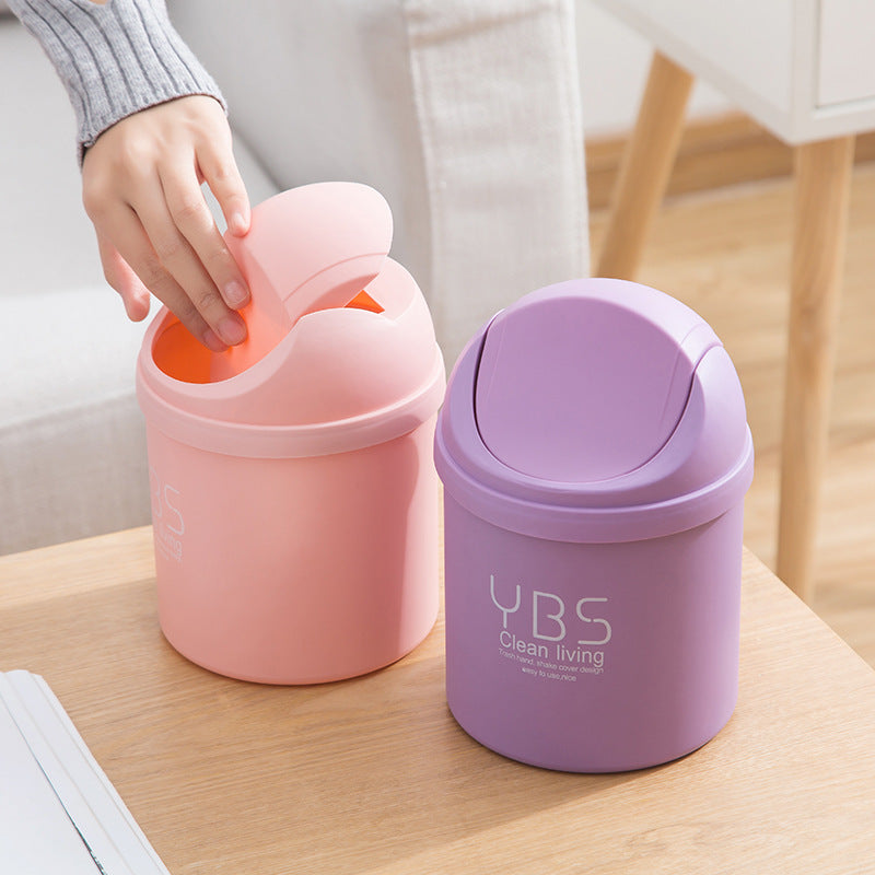 Mini desktop trash can home /kitchen/ desk / living room debris storage cleaning bucket