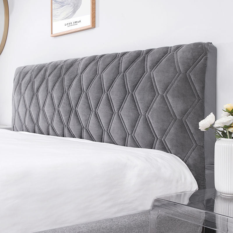 All-inclusive Super Soft Smooth Quilted Bed Headboard Cover