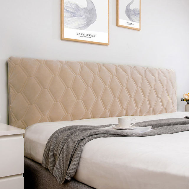All-inclusive Super Soft Smooth Quilted Bed Headboard Cover