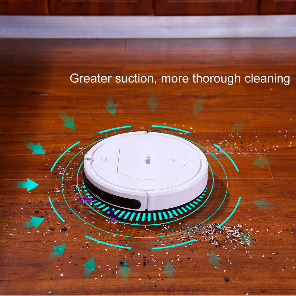 Low Noise Intelligent Vacuum Cleaner Sweeping Robot Self-refilling Four Cleaning