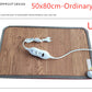 Leather Heating Foot Mat Warmer Electric Heating Pads Feet Leg Warmer Carpet Thermostat Warming Tools Home Office