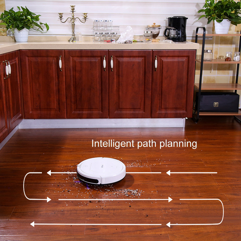 Low Noise Intelligent Vacuum Cleaner Sweeping Robot Self-refilling Four Cleaning