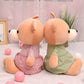 Dress up small Bear Doll plush cotton toy hug bear