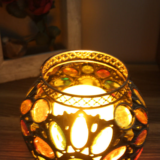 Iron bedside lamp