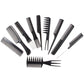10-piece hair comb set