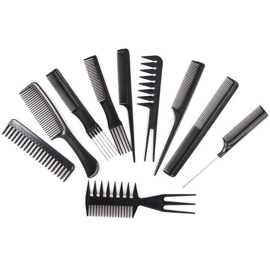 10-piece hair comb set