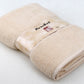 Combed satin file cotton bath towels/ 7 plain bath towels, skin-friendly staining OEM