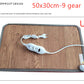 Leather Heating Foot Mat Warmer Electric Heating Pads Feet Leg Warmer Carpet Thermostat Warming Tools Home Office