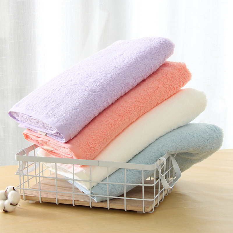 Pure cotton bath towel 50 flaws factory direct wholesale towels