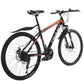 26in Bicycle 21 Speed Carbon Steel Mountain Bike Full Suspension MTB