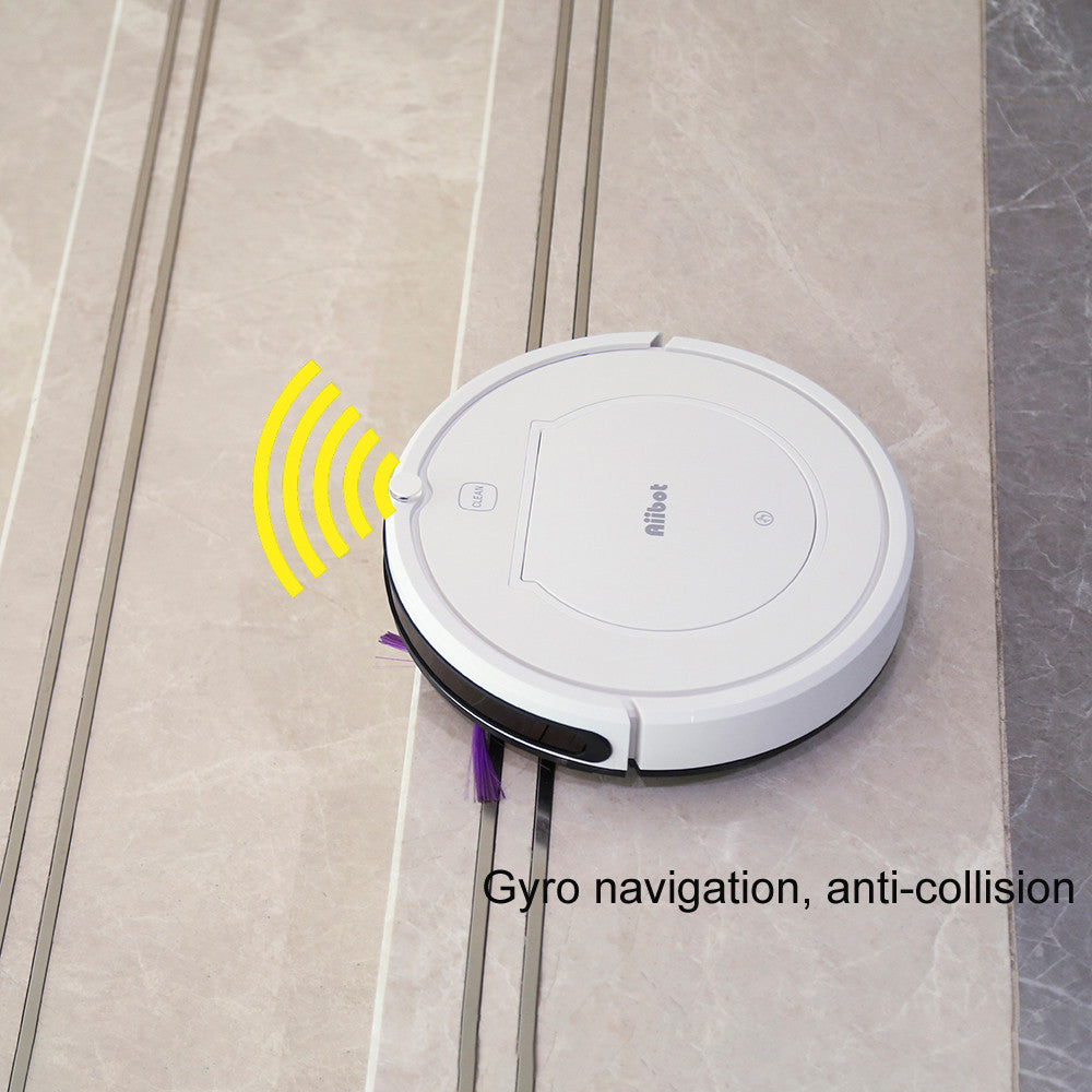 Low Noise Intelligent Vacuum Cleaner Sweeping Robot Self-refilling Four Cleaning
