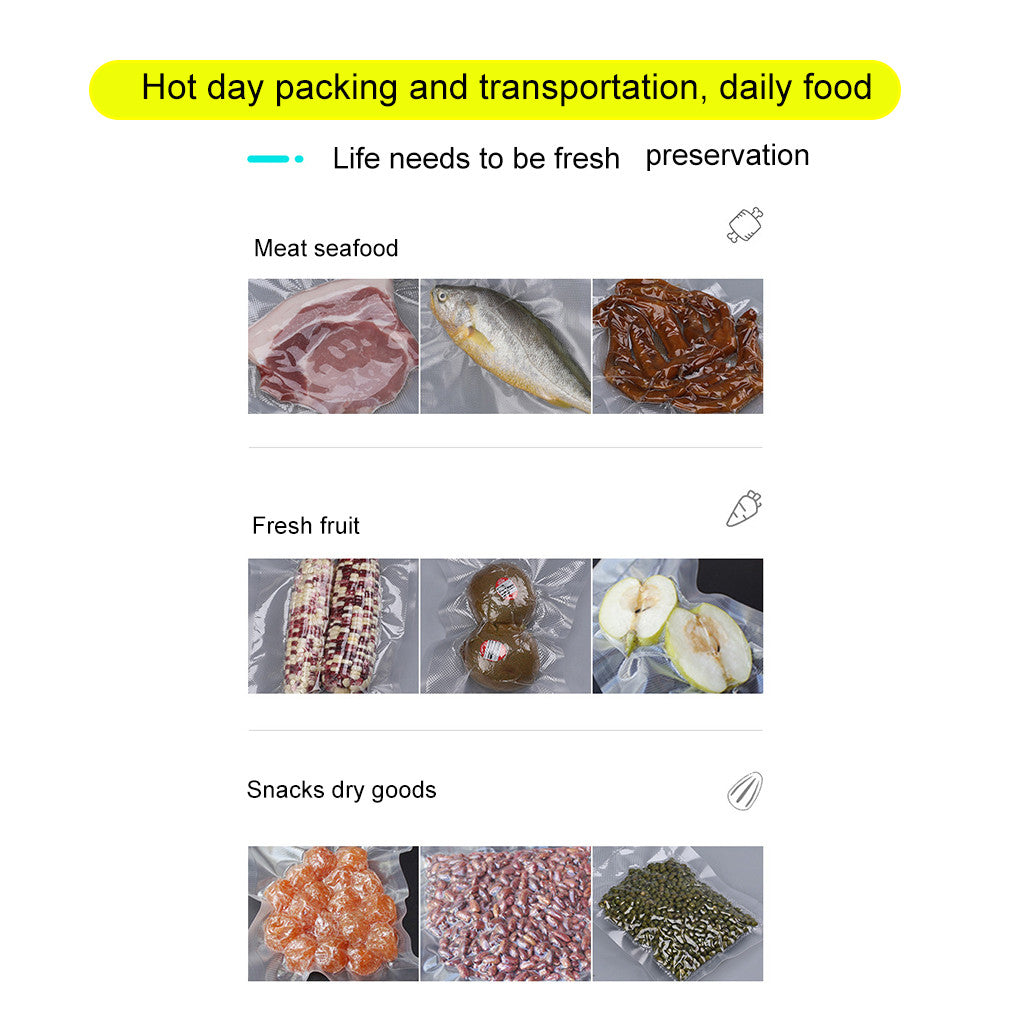 Household Food Vacuum Sealing Machine Fruit Vegetable Preservation Machine