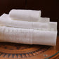 Five-star hotel Towels Cotton White Brave Spiral Towels Thick Pure Cotton
