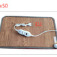 Leather Heating Foot Mat Warmer Electric Heating Pads Feet Leg Warmer Carpet Thermostat Warming Tools Home Office