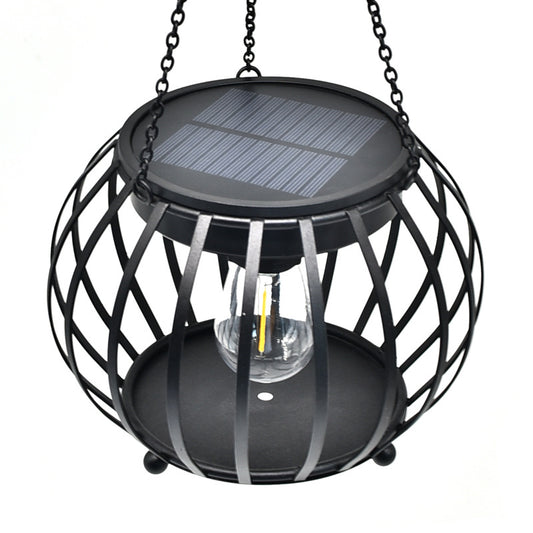 Solar pumpkin LED outdoor hanging lamp/outdoor garden courtyard villa decoration LED light