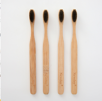 Natural Pure Bamboo Toothbrush Soft HairEco Friendly