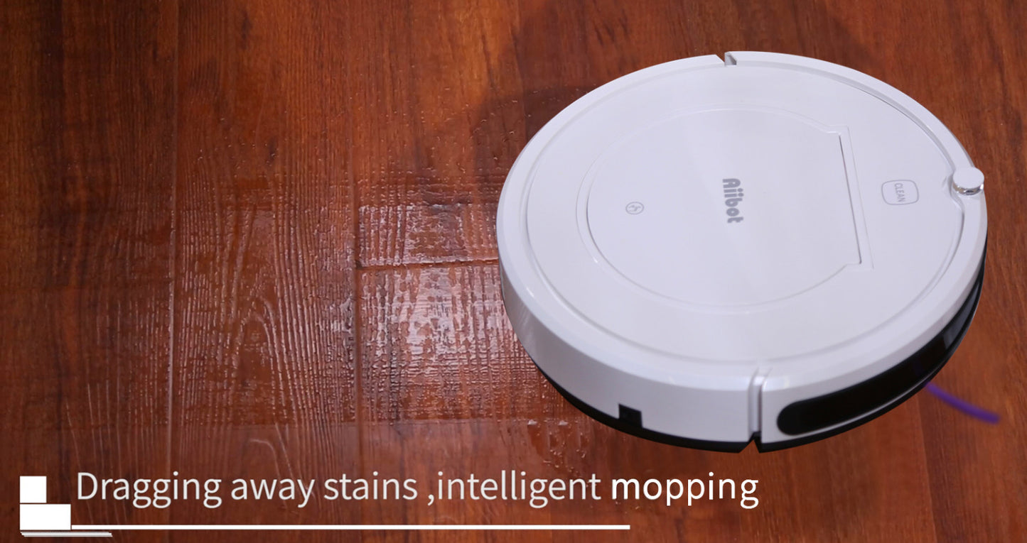 Low Noise Intelligent Vacuum Cleaner Sweeping Robot Self-refilling Four Cleaning