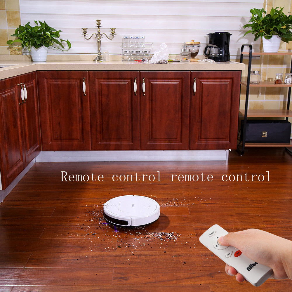 Low Noise Intelligent Vacuum Cleaner Sweeping Robot Self-refilling Four Cleaning