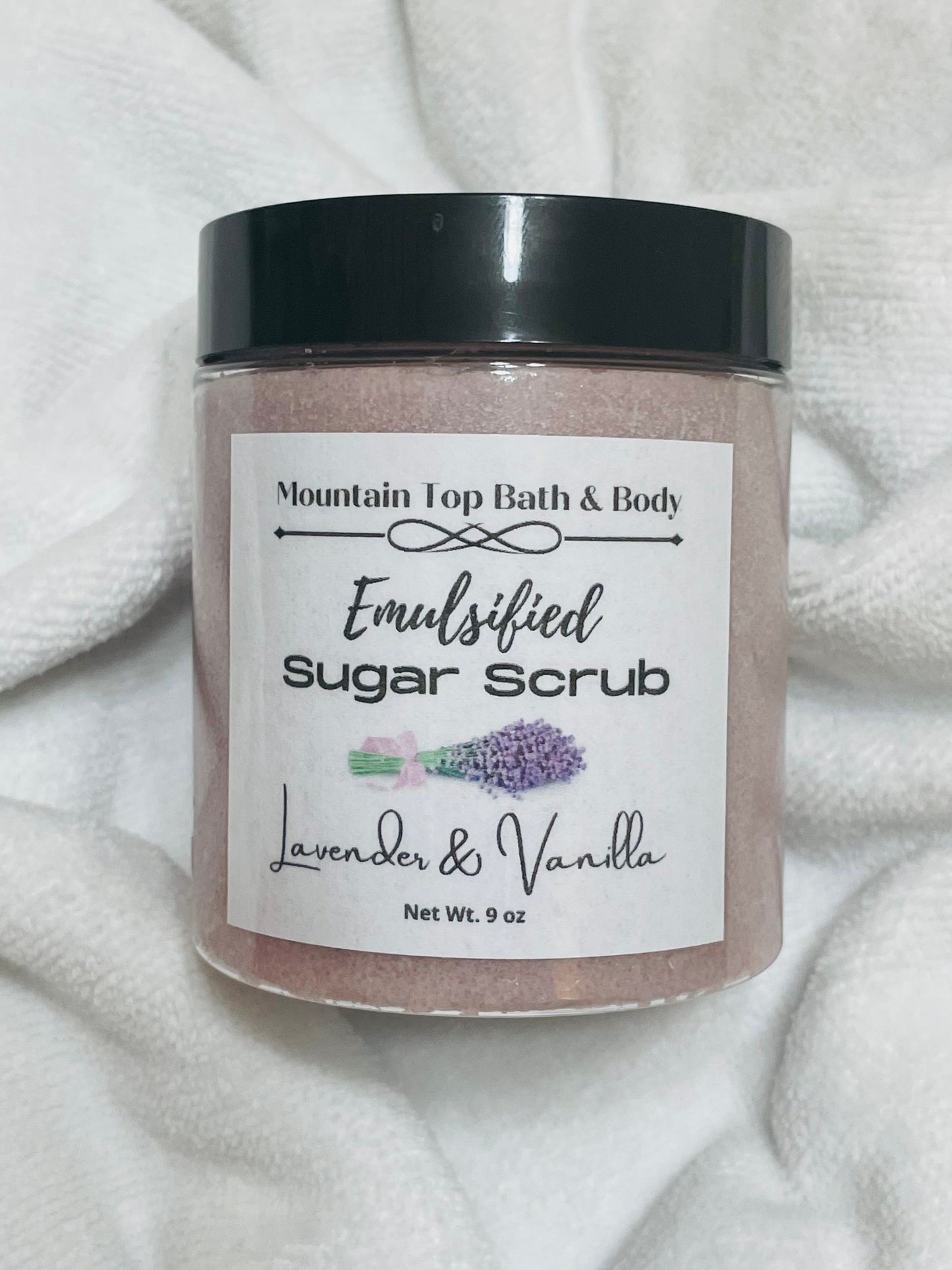 Lavender & Vanilla sugar scrub