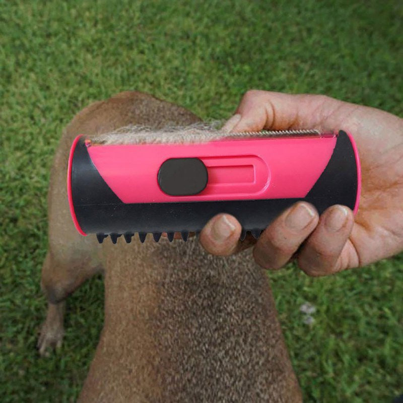 Pet Hair Comb Lint Roller Dog /Cat Puppy Cleaning Brush Sofa Carpet Cleaner Brushes