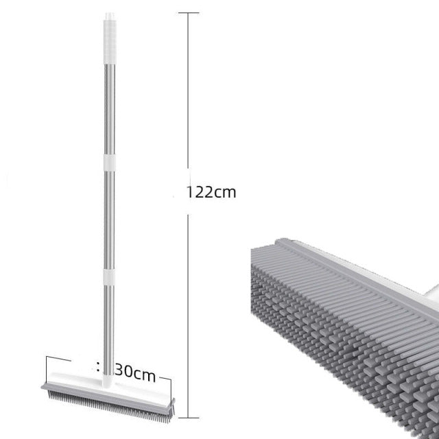 Pet rubber Brush Carpet Sweeper