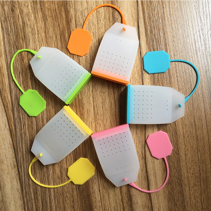 Hot Selling Bag Style Silicone Tea Strainer