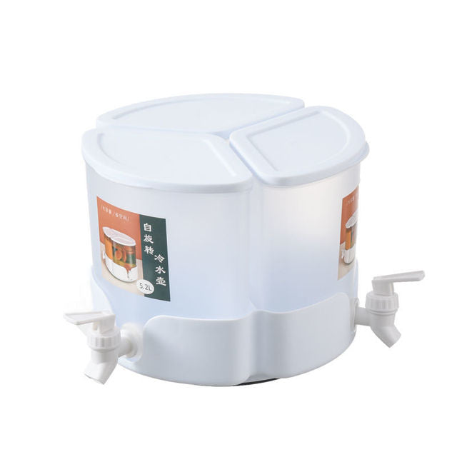 Household Rotatable Fruit Teapot Kettle With Faucet Cool Water Bucket