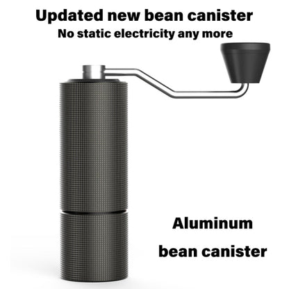 Portable High Quality Manual Coffee Hand Grinder with Double Bearing Positioning