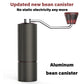 Portable High Quality Manual Coffee Hand Grinder with Double Bearing Positioning