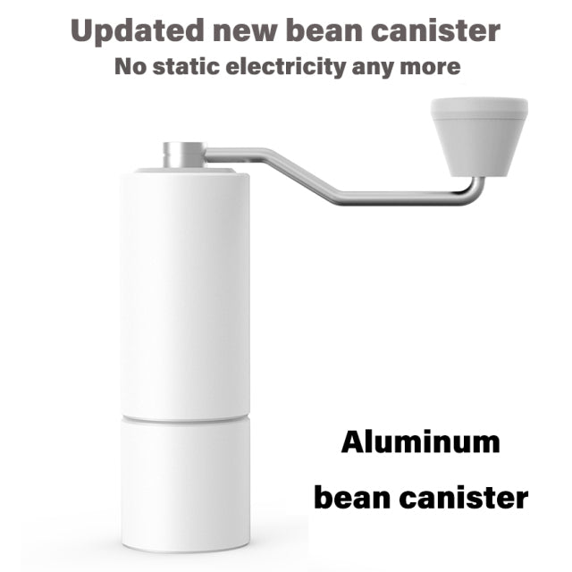 Portable High Quality Manual Coffee Hand Grinder with Double Bearing Positioning