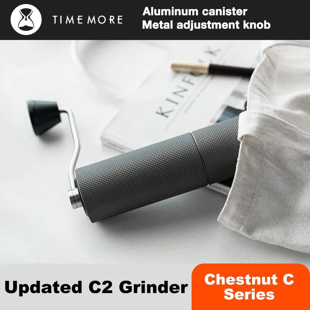 Portable High Quality Manual Coffee Hand Grinder with Double Bearing Positioning