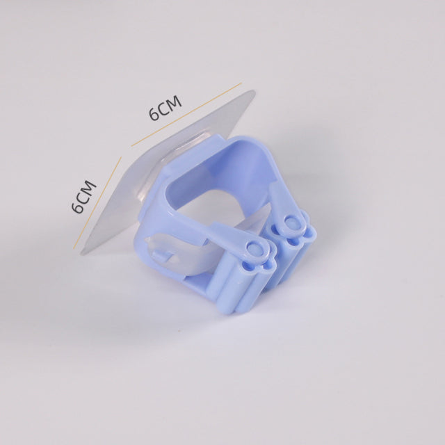 Adhesive Multi-Purpose  Wall Mounted Mop Organizing Holder