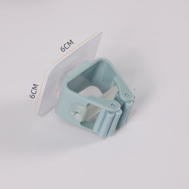 Adhesive Multi-Purpose  Wall Mounted Mop Organizing Holder
