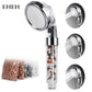 3 Modes SPA Shower Head High Pressure Saving Water Shower Nozzle