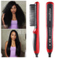 Multifunctional Hair Straightener Comb Anti-Scald Hair Straightening Brush Comb Fast Heating Hair Straightener